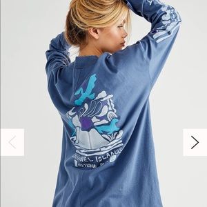 NWOT Free People Care FO National Parks Tee